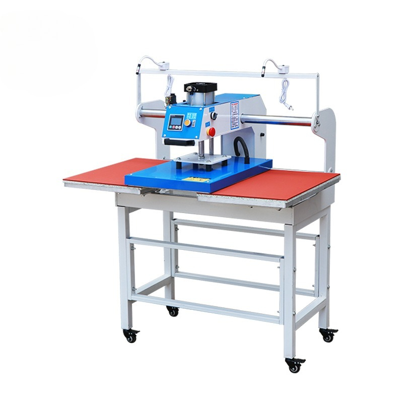 Drill Press - Mesin cetak press panas pneumatik dua
